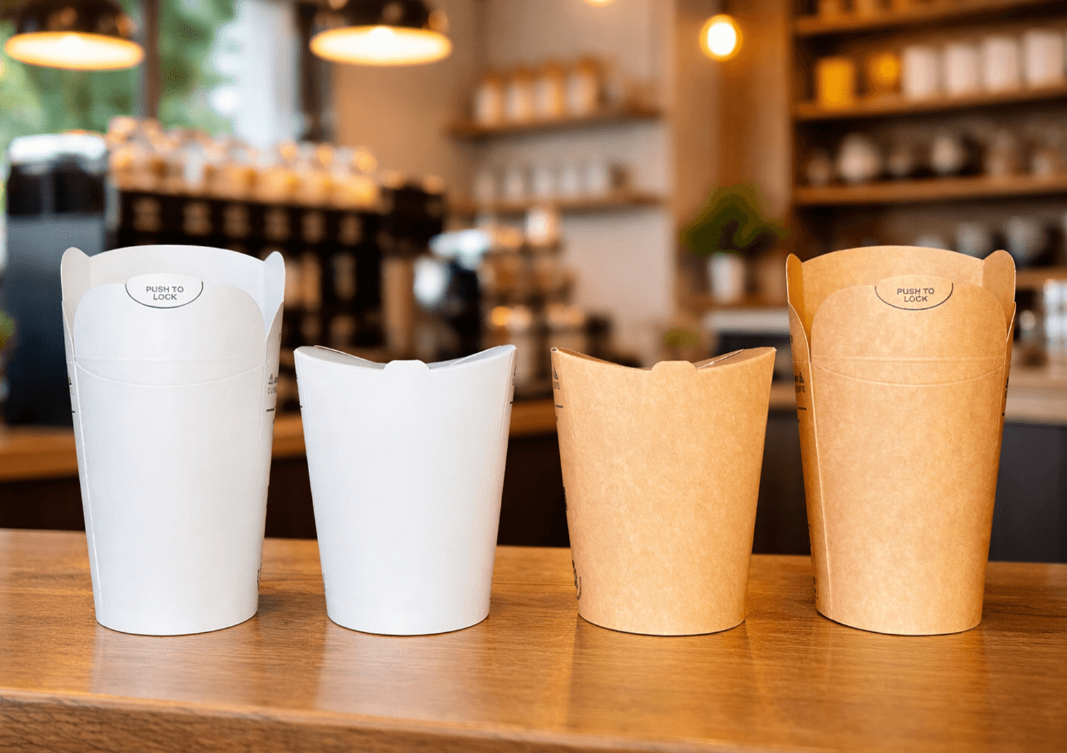 Copo ecológico 240ml para bebidas quentes, alternativa sustentável ao copo descartável