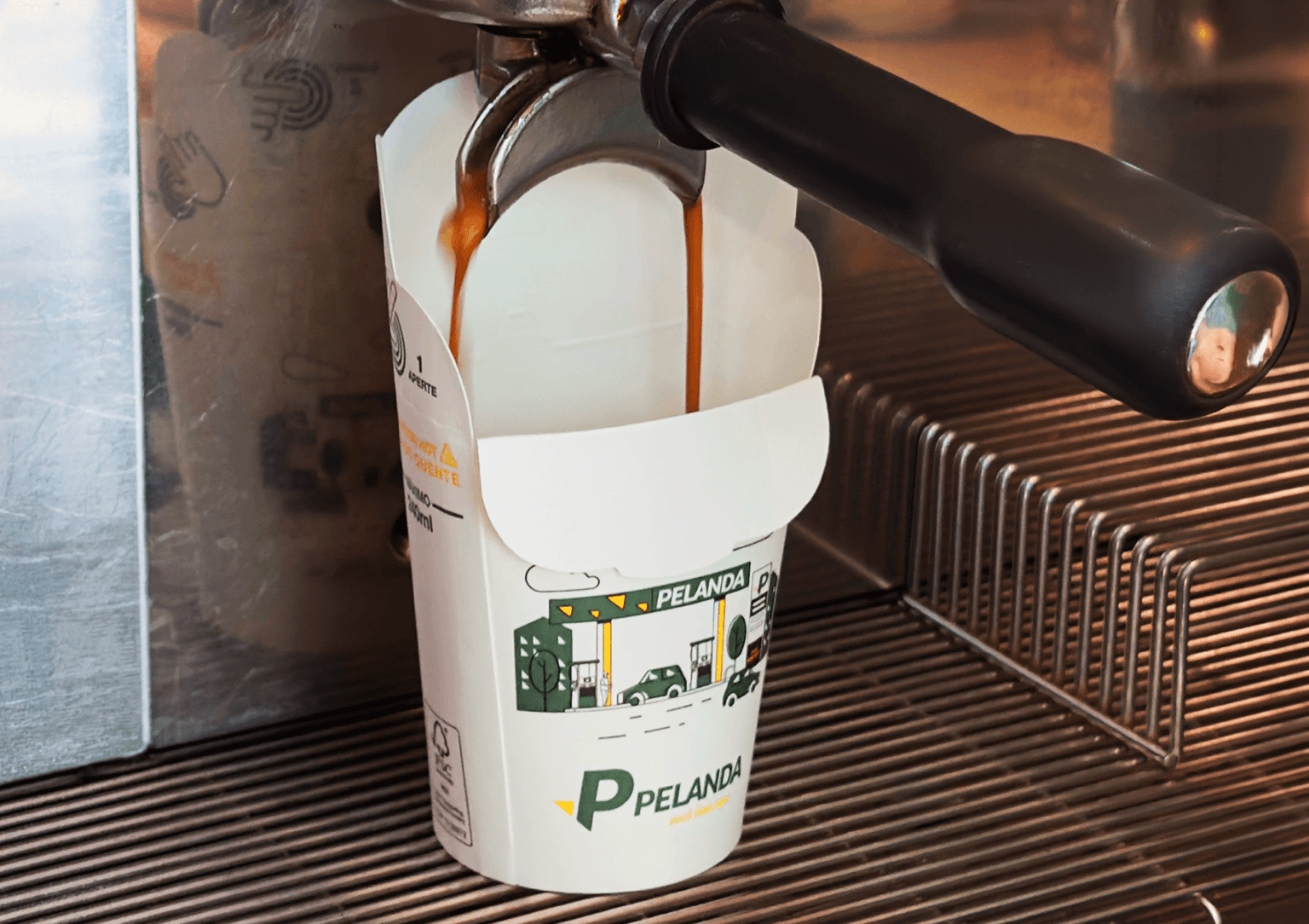 Copos personalizados sustentáveis com impressão de alta qualidade para marcas